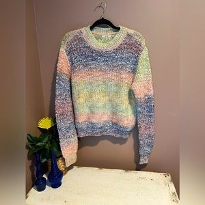Knit Colorblock Sweater